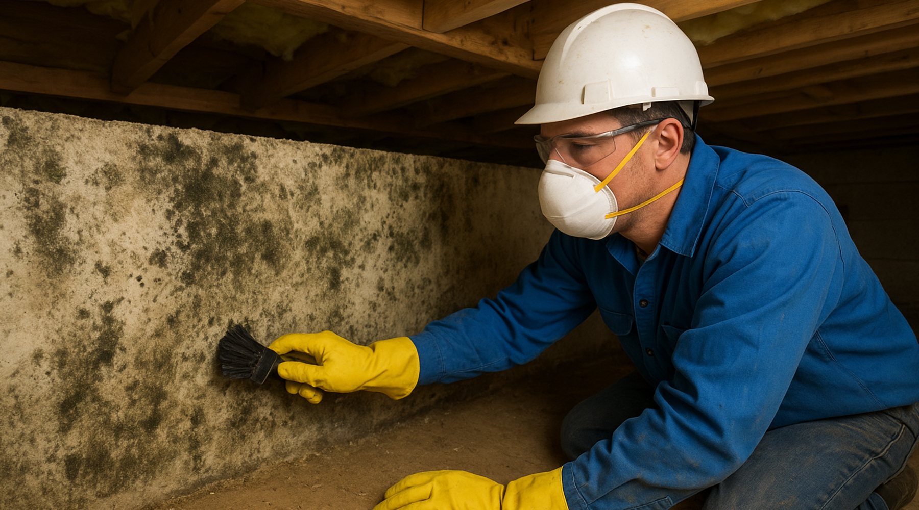 Crawl Space Mold Remediation